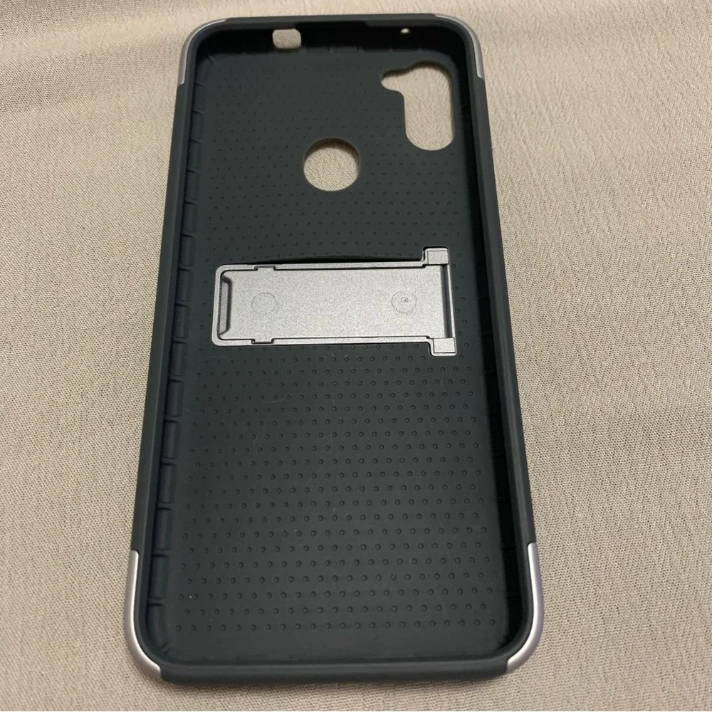 Samsung Galaxy A11 KICK | Dual-Layer Protective Kickstand Case Metro by T-Mobile